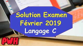 Examen Corrigé Langage C Opérateurs Conditionnelle et Boucles [upl. by Lonee164]