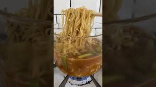 Instand Ramen with Steak and Green Onions [upl. by Delfeena]