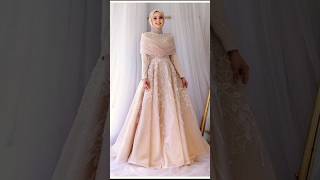 Modest wedding dresses for girls credit goes to unknown ytshort bridalcoutureweek luxurybridal [upl. by Calla]