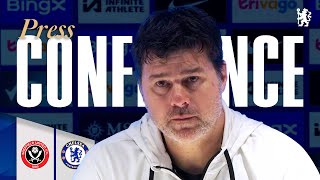 POCHETTINO  Sheffield Utd vs Chelsea Press Conference  Prematch  040424  Chelsea FC [upl. by Iralav]