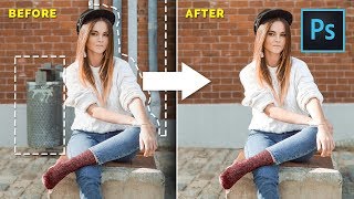 How To Remove ANYTHING From a Photo in Photoshop [upl. by Thirzi]