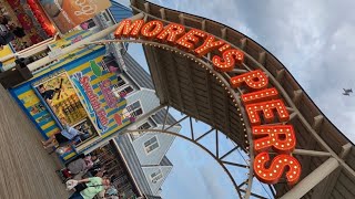 Moreys Piers  Jersey Shore  Boardwalk  Series  Episode 3  Roller Coasters  Beach Boardwalk [upl. by Ribak]