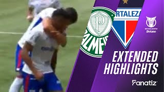 Palmeiras vs Fortaleza EC 22 I Game Highlights I Brasileirão 2024 [upl. by Urd969]