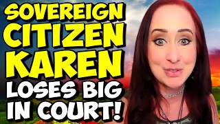 Sovereign Citizen KAREN Defrauds The Bank And Loses Her HOUSE And CAR PRO SE FAIL [upl. by Ellertal687]