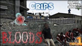 GTA 5 Crips amp Bloods Part 1 HD [upl. by Oneladgam505]