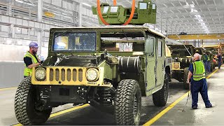 Inside Massive Factory Upgrading Tons of US Army Humvees [upl. by Daph]