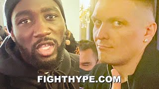 TERENCE CRAWFORD PREDICTS LOMACHENKO VS COMMEY USYK quotVERY FEELquot REACTION TO WEIGHIN [upl. by Hnah]