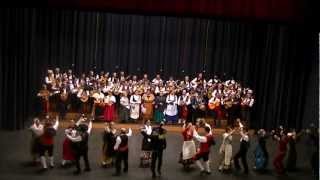 Acto de Clausura de las XV Jornadas de Folklore de Manzanares Ciudad Real [upl. by Nivart]