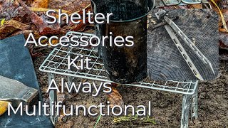 BEST Shelter Accessories Multifunctional for Camping and Overnight Adventures [upl. by Savage664]