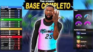 Encontré un quotBASE COMPLETOquot en NBA 2K22 😱  Hace de TODO 🔥 [upl. by Shelia715]