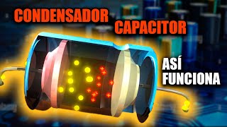 Cómo funciona un capacitor y para que sirve  Condensador eléctrico [upl. by Tersina237]