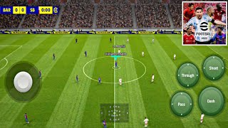 EFOOTBALL 2022 MOBILE  FIRST GAMEPLAY [upl. by Lenzi31]