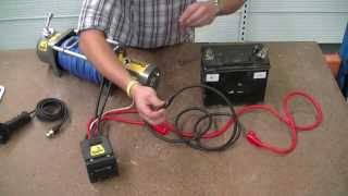 How to wire a 12V winch  Sherpa 4x4 quotThe Coltquot [upl. by Akinihs921]