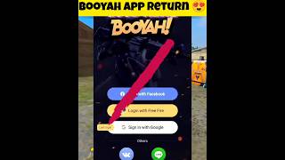 BOOYAH APP BACK IN PLAY STORE VERSION DOWNLOAD NOW  MADE IN INDIA 😍 shorts booyah [upl. by Halden]