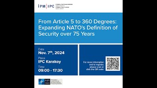 CLIMATE  quotFrom Article 5 to 360 Degrees Expanding NATOs Definition of Security over 75 Yearsquot [upl. by Hank]