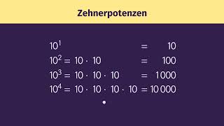 Dezimalbrüche mit Zehnerpotenzen multiplizieren und dividieren einfach erklärt  sofatutor [upl. by Carli]