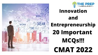 Innovation and Entrepreneurship  20 Important MCQs  CMAT 2022 [upl. by Carina]