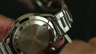 How to quotRemovequot your Seiko Watch Band the Easy Way [upl. by Ennirac259]