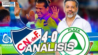 NACIONAL 4 PZA COLONIA 0 análisis completo  comentario SEBASTIÁN SÁNCHEZ [upl. by Onek]