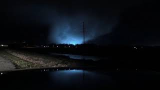 Large destructive Taylorville IL tornado December 1 2018 [upl. by Brainard329]