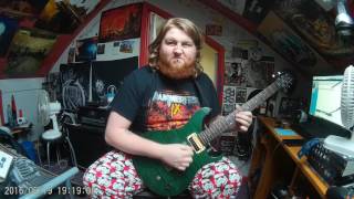 Skeletonwitch  Burned From Bone Guitar Cover [upl. by Jc186]