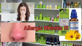 What is Allergic Rhinitis Homeopathic Medicine for Allergic Rhinitis  Health qo [upl. by Klinges]