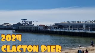 CLACTON PIER 2024 Walking Through [upl. by Feola941]