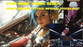 Star Wars XWing Redux Bonus Mission 5  Attack Imperial Convoy dosgames starwars [upl. by Pall]