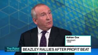 Adrian Cox  Beazley 2024 Half Year Results  Bloomberg [upl. by Airb562]