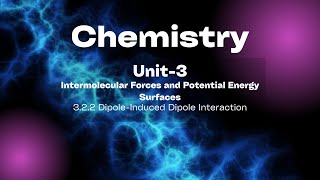 322 Dipole  Induced Dipole Interaction  Chemistry 1 [upl. by Haelhsa160]