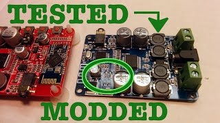 Tested and modified the TDA7492P Bluetooth Amplifier module [upl. by Llenyaj]