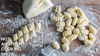 how to make HANDMADE POTATO GNOCCHI [upl. by Healion]