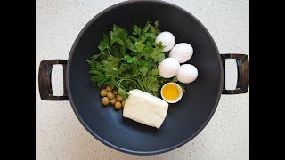 Halloumi Omelette  Super Easy and Healthy Meal [upl. by Eiral774]