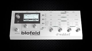 Waldorf BLOFELD  Factory Presets Demo Sounds Only [upl. by Jasmin]