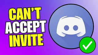 How To Fix Cant Accept Discord Invite Unable To Join Server [upl. by Ottinger896]