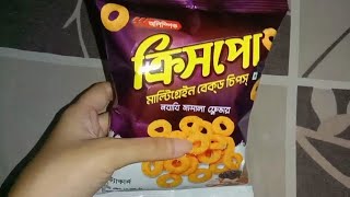 🤨Crispo chips 10tk bangladesh food review snacks [upl. by Ramsdell]