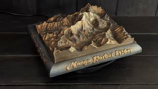 Nanga Parbat Mountain Model  Tribute to H Buhl amp R Messner [upl. by Cony]