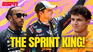 Max Verstappen back on top 🥇 Austin Sprint Race Reaction  ESPN F1 [upl. by Audrye]