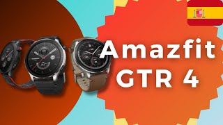 Amazfit GTR 4 – Mejor smartwatch 2024 ES [upl. by Aidroc]