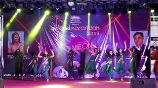 Sinhgad karandak 2020 Dance night  Aaicha Gondhal [upl. by Rexferd]