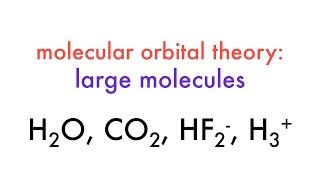 Molecular Orbital Theory of Water Carbon Dioxide and Other Triatomics [upl. by Nitsuga]