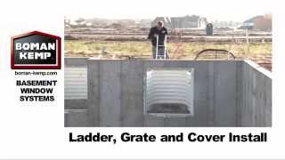 Boman Kemp Ladder Grate and Cover Install [upl. by Emmerich]