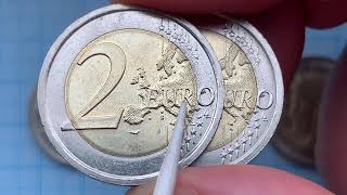 2 euro coin Italy Unc 3000000 [upl. by Larrej868]