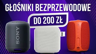 Wybieramy najlepszy Głośnik Bezprzewodowy do 200 zł  TOP 7 [upl. by Rosmunda]