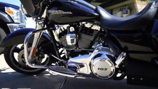 HarleyDavidson Aerocharger Black Single System Walk Around [upl. by Jamima]