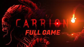 CARRION  Full Game Walkthrough All Achievements 2024 [upl. by Weide]