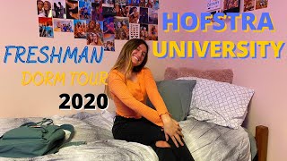 HOFSTRA UNIVERSITY FRESHMAN DORM TOUR 2020  Stuyvesant Hall [upl. by Ghiselin276]