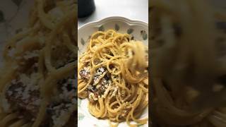 Effortless Carbonara Recipe with Primitivo Twist shorts easy Italian primitivo wine [upl. by Torrey]