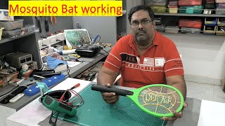 Mosquito Bat working  Joule Thief Oscillator [upl. by Nayr95]