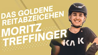 Goldenes Reitabzeichen Moritz Treffinger mit Treffingers Superstition OLD [upl. by Edlitam]